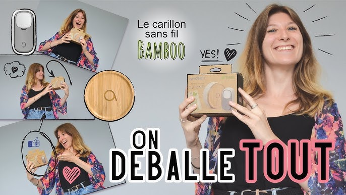 Sonnette sans fil sans pile - modèle rendez-vous EcoDring 