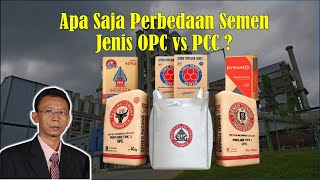 Differences between OPC and PCC Type Cement #parroscementtechno