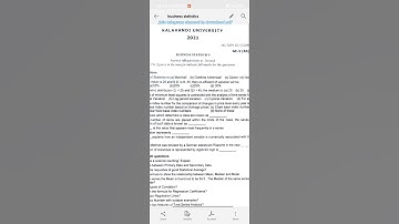 business statistics question paper 2022 sem-4 #commerce #kalahandi #business statistics