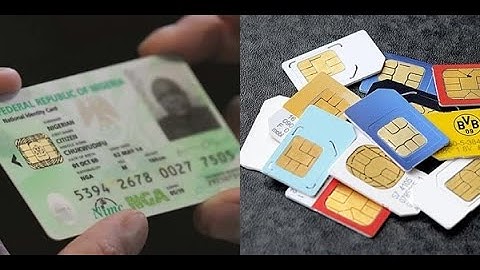 How to check and link your NIN number to your Sim Card