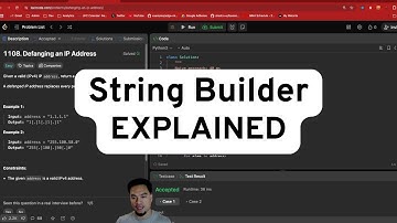 Coding Patterns: String Builder