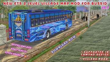 New Ets 2 Level Village Map Mod🗺️ |  Download Now👻 | Village Road💥 |Bussid | Pappans Game