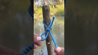 Super Strong Pole Grip Rope Knot!#viral 👍