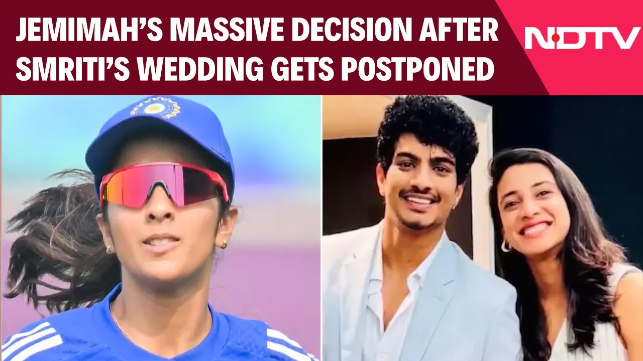 Jemimah Rodrigues Takes Massive Decision After Smriti Mandhana's Wedding Gets Postponed