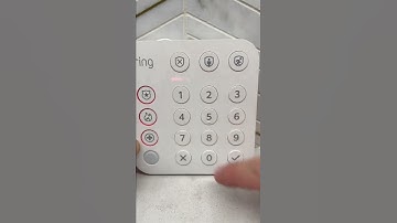 Ring alarm - arming and disarming