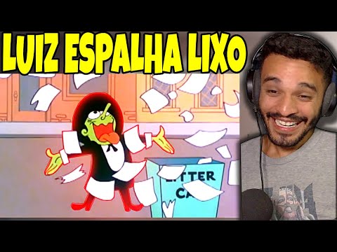 LUIZ ESPALHA LIX0 O MELHOR VILAO DO PICA PAU? | CJEY | REACT