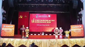 LỄ TỐT NGHIỆP VÀ TRAO BẰNG CỬ NHÂN, THẠC SĨ, TIẾN SĨ, KHAI GIẢNG SAU ĐẠI HỌC (ĐỢT 1 NĂM 2025)