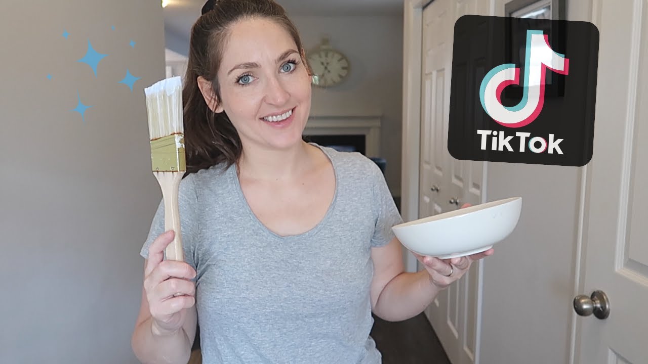 TIK TOK Cleaning Hack! How To Clean Your Kitchen Sink! Cleaning