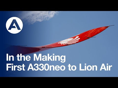Video Lion Air Group Receives Its First Airbus A330 900
