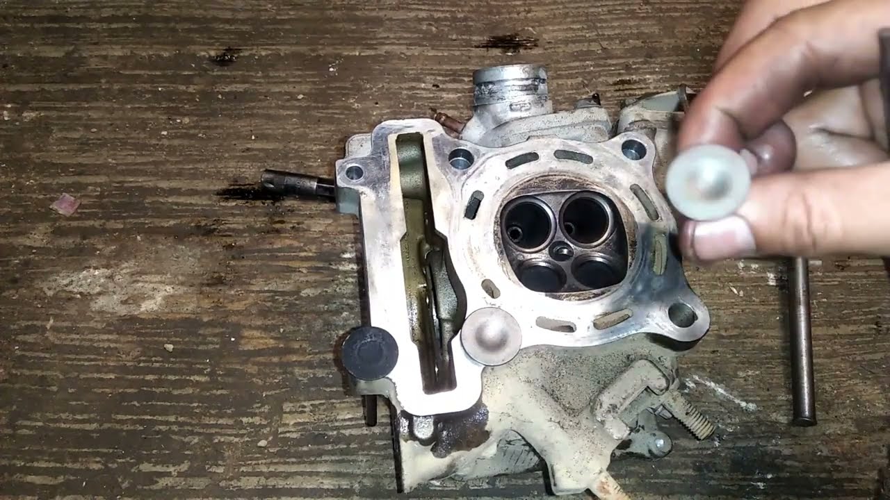 jupiter mx new pakai klep satria fu tanpa ke bengkel bubut