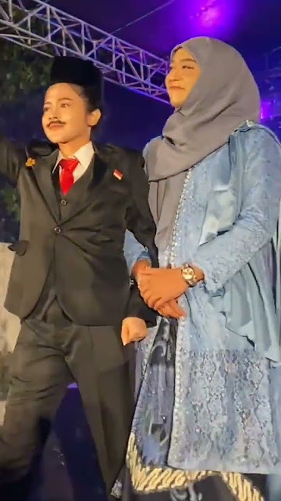 denny caknan dan bella bonita di atas panggung #bellabonita #denycaknan #cunda
