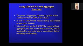 Aggregate Functions in MySql by Gowrishankar