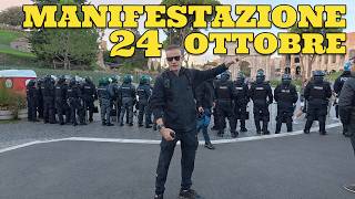 Rome Protest October 24, 2026 ROME ON LOCKDOWN: marches, police charges, and unrest until evening