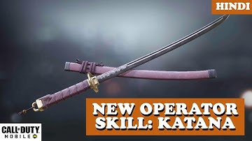New KATANA Operator Skill is AMAZING!  | Call of Duty Mobile | Gameplay | COD Mobile | Hindi