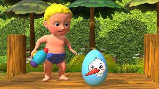 Five Surprise Eggs Fun Kids Song Super Simple Songs