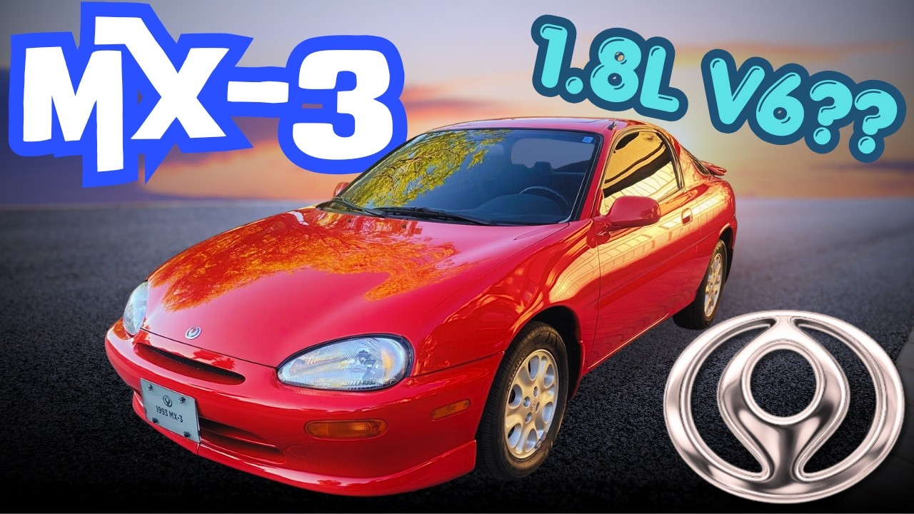 MX-3: That Time Mazda Shoved a V6 in a Compact Hatch - YouTube