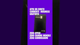 IBAN italiano, zero costo apertura conto, bonifici gratis, pagamenti F24