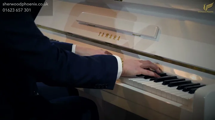 Yamaha U1 White Upright Piano No. 315617 Comparison Demonstration | Sherwood Phoenix