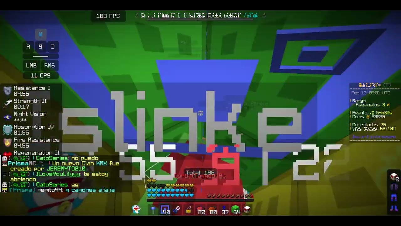 Jugando boxpvp (me papearon duro) | prismamc.net