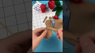 Kids craft #swing #monkey Swing monkey craft