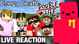 Wolfeei reacts to Every Death in the Double Life SMP