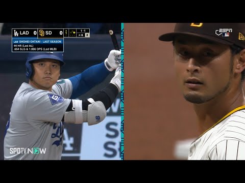 【MLBソウルシリーズ 速報】大谷翔平 vs ダルビッシュ 大注目の初対決！第1打席はショートゴロに倒れ、ダルビッシュに軍配 vs.パドレス 3.20