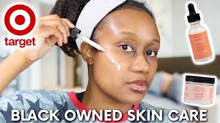 Unbelievable Target Finds for Black Owned Skin Care! | JACQ'S Skin Care Review