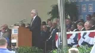 Dick Williams' Hall of Fame Induction Speech