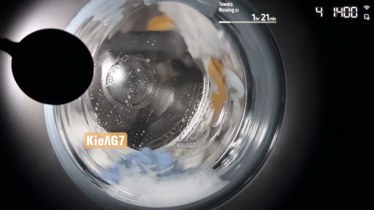 Samsung Ai WD | Towels | Rinse + Spin: 5