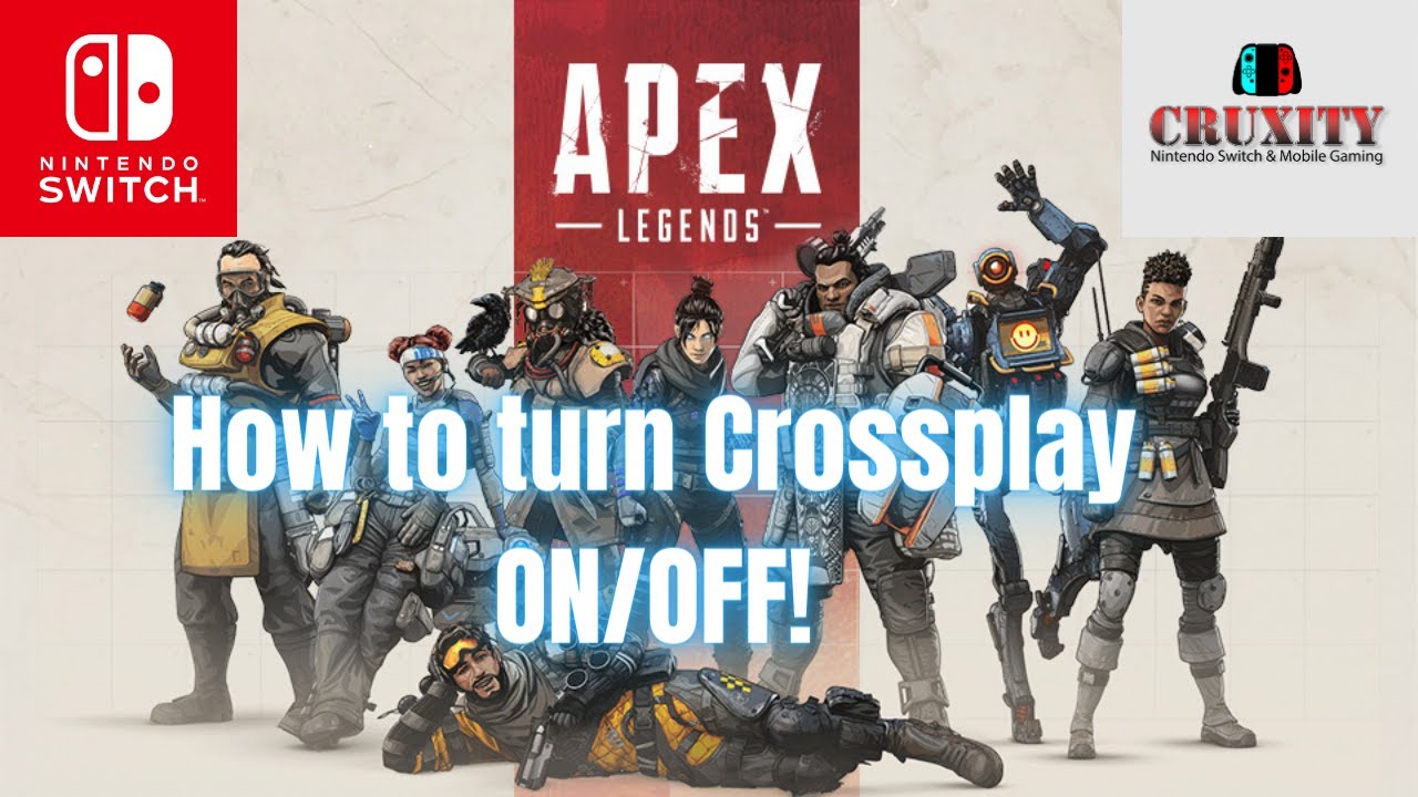 How To Turn Crossplay ON/OFF In Apex Legends! [Nintendo Switch]