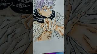 The strongest #gojosaturo #jujutsukaisen #fanart