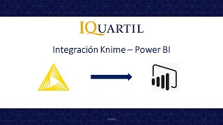 Integración Knime - PowerBI