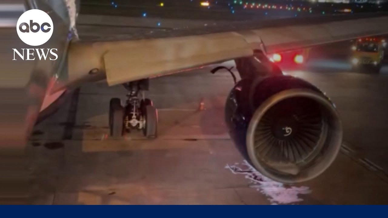 Delta flight makes emergency landing after engine fire
