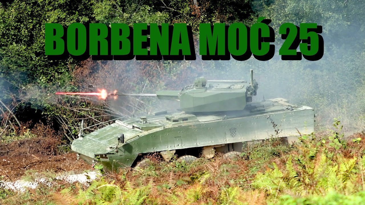 BORBENA MOĆ 25 - Croatian Military Combat Power! - Huge Live Fire Exercise!