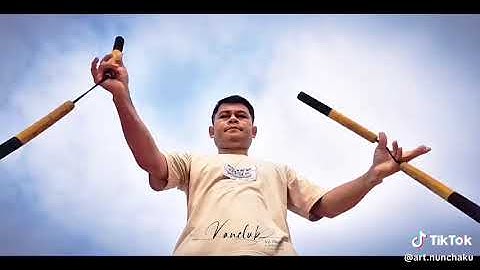 Art nunchaku 🇻🇳 Côn nhị khúc xốp Eva 8 cạnh #kanclub