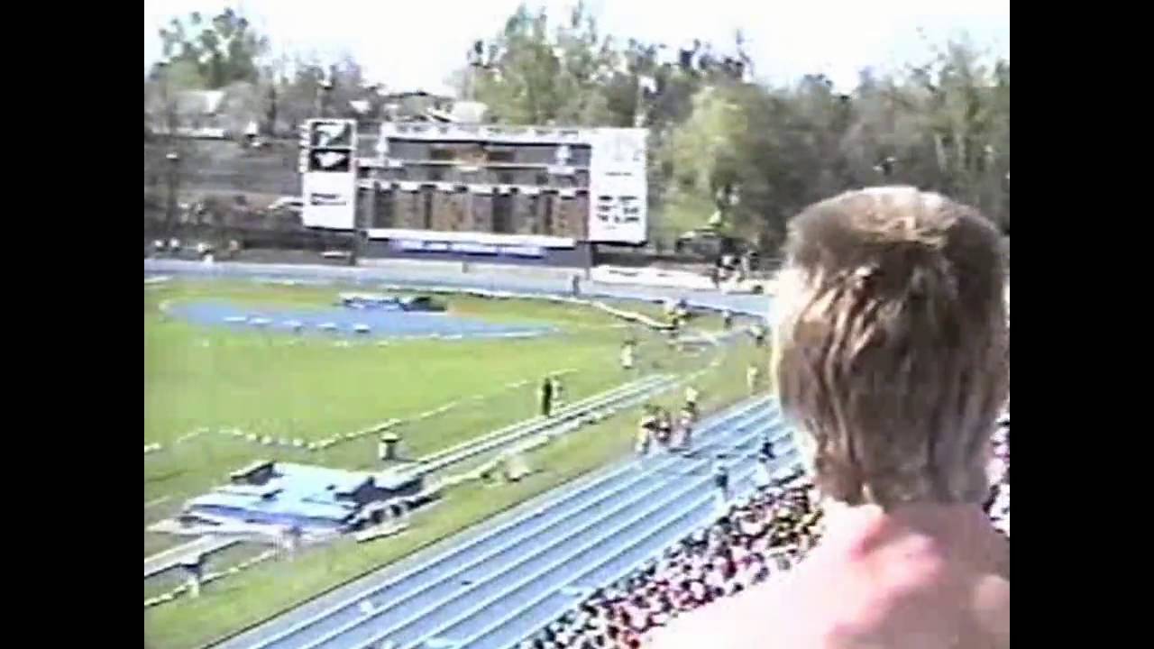 1991 Drake Relays 4x400M Finals YouTube