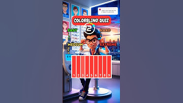 Are You Color Blind?👀 Guess The Odd Color In This Test To Find Out! #quiz #trivia