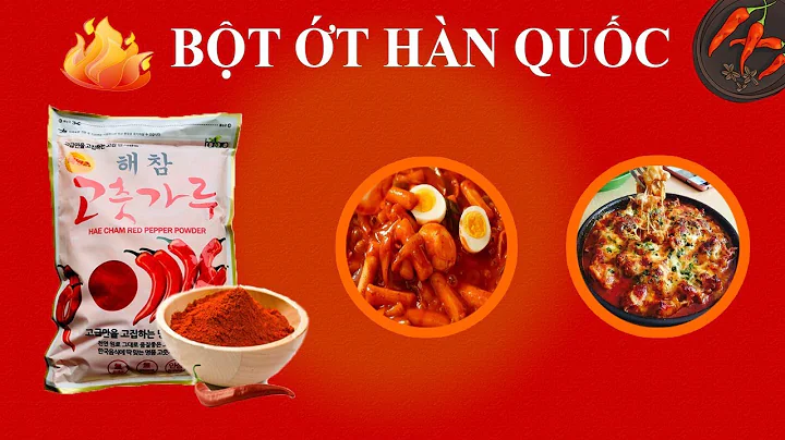 Top 12 bột ớt hàn quốc
