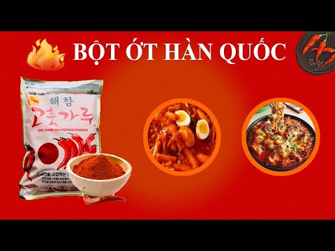 Video Dovumart - Bột Ớt Hàn Quốc / Ớt Bột Hàn Quốc Hanaro - youtube