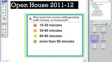 Creating Open House Text Questions with MimioVote - Part 2