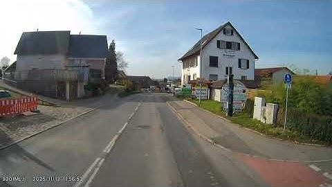 Road B33, Hefigkofen, Hepbach, Leimbach, Village in Germany, 11:55, 12.11.2025 (Part1)