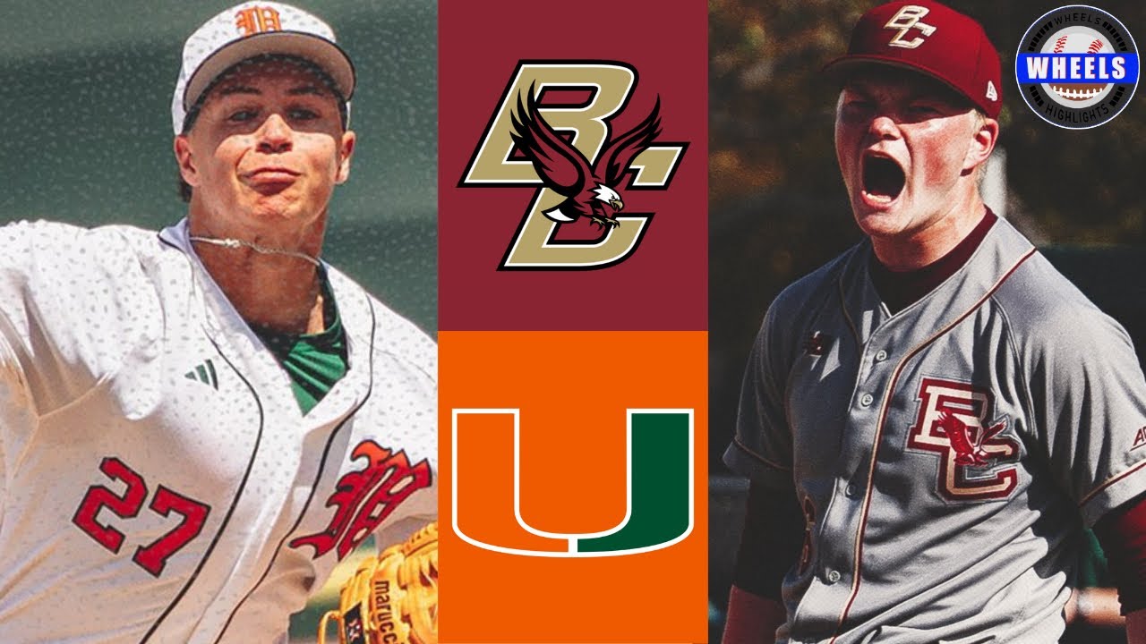Boston College vs #24 Miami | Game 3 | 2026 College Baseball Highlights