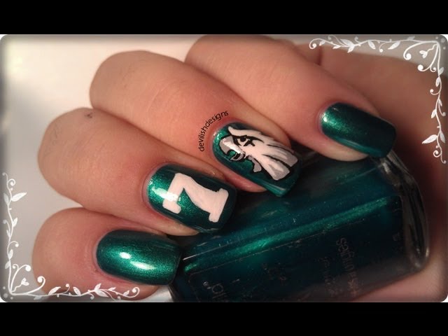 green eagles nails