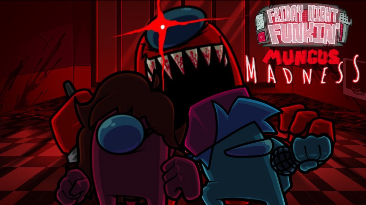 Friday Night Funkin' Mongus Madness DEMO | Mario's Madness V2 (Among us/FNF Mod/FULL WEEK)