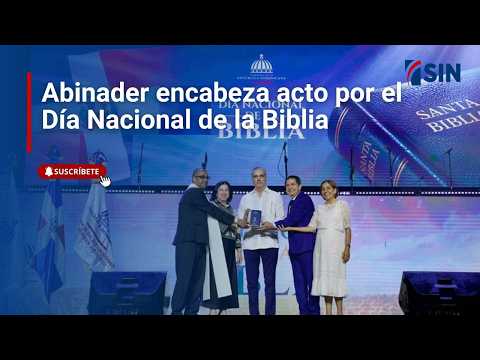 Abinader leads ceremony for National Bible Day