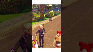 GWENPOOL DANCE  #gta #gta5 #gtav #gtarp #fivem #square #praca #multiverse #matrix #simulation