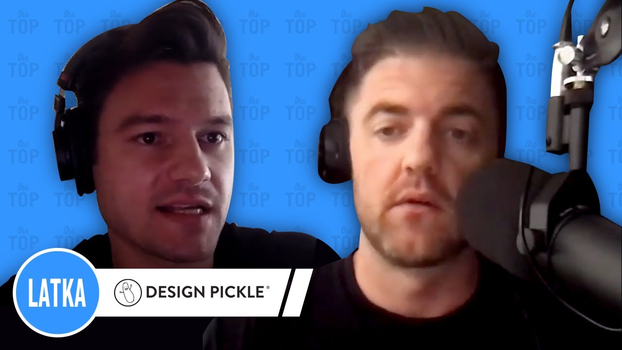 Russ Perry, founder and CEO of Design Pickle, on the Latka podcast
