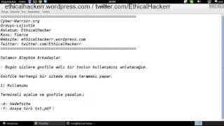 Kali Linux - Goofile