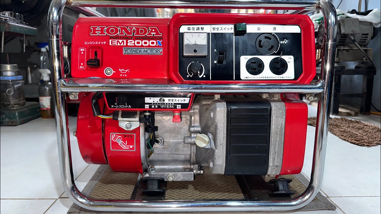 Siêu phẩm máy phát điện gia đình nhật bãi Honda EM2000X giá 8tr5 bao ship toàn quốc, lh 036.8585.413