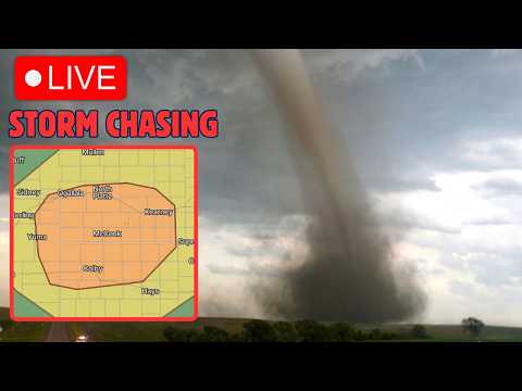 NE/IA STRONG TORNADO THREAT: LIVE STORM CHASER